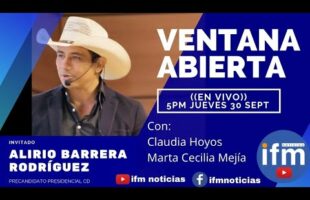 VENTANA ABIERTA -INVITADO: ALIRIO BARRERA