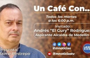 UN CAFÉ CON: Andrés El Gury Rodríguez presenta sus propuestas para la Alcaldía de Medellín