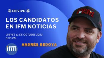 (Candidatos en IFM) Andrés Bedoya, candidato Asamblea Departamental