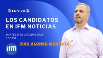 (Candidatos en IFM) Iván Alonso Montoya, candidato a la alcaldía de Sabaneta