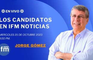 (Candidatos en IFM) Jorge Gómez, candidato a la Gobernación de Antioquia.