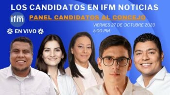(Candidatos en IFM) Panel candidatos al Concejo de Medellín.