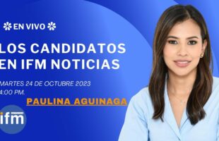 (Candidatos en IFM) Paulina Aguinaga, candidata a la alcaldía de Medellín.