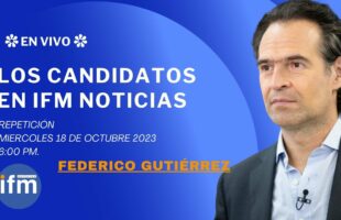 (Candidatos en IFM) -Repetición- Federico Gutiérrez, Candidato a la Alcaldía de Medellín