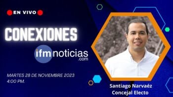 Vea en Conexiones: la conversación Santiago Narvaéz Concejal electo