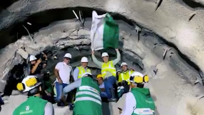 (EN VÍDEO) Así fue el cale del Túnel Guillermo Gaviria Echeverry