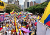 «Nos huele a caca»: ciudadanos contra Petro en la Marcha de la Mayoría