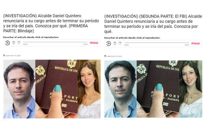 Investigaciones contra Daniel Quintero generan reacciones en redes sociales