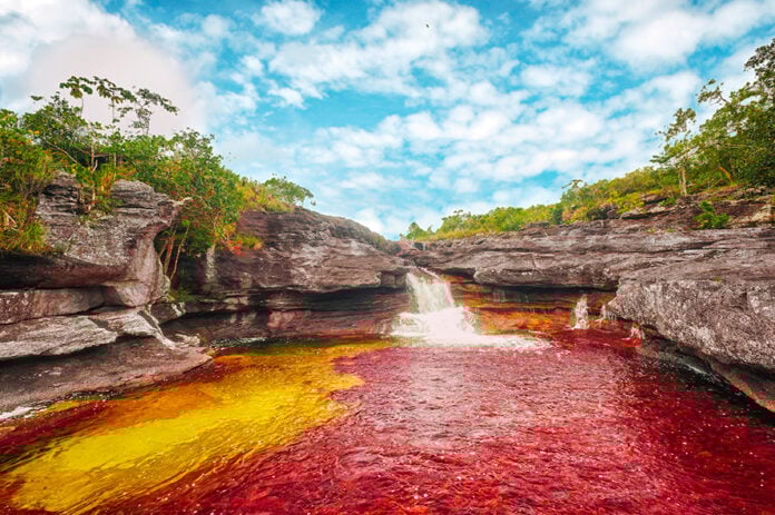 5 destinos exóticos en América Latina - caño cristales