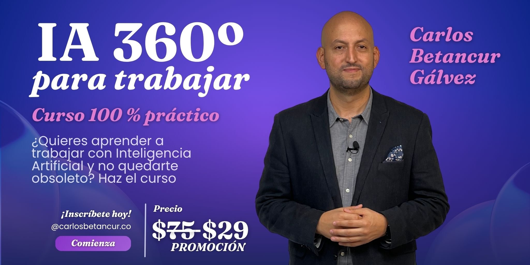 Curso de Inteligencia Artificial - Carlos Betancur Gálvez