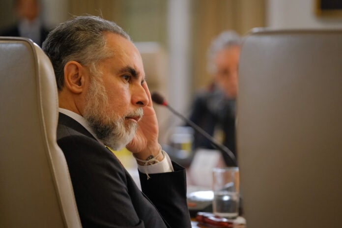 La decisión se dio porque el ministro Eduardo Montealegre se declaró impedido para actuar como cabeza del consejo directivo del Inpec. Foto: prensa presidencial.