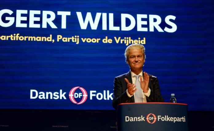 En la imagen, esta el líder neerlandés, Geert Wilders. Foto: sacada de @geertwilderspvv.