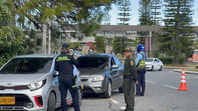 Operativos de tránsito en Rionegro